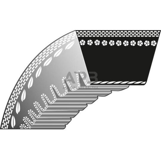 Dantytas diržas Eurosystems 10x765mm Li, 10x803mm La 210664