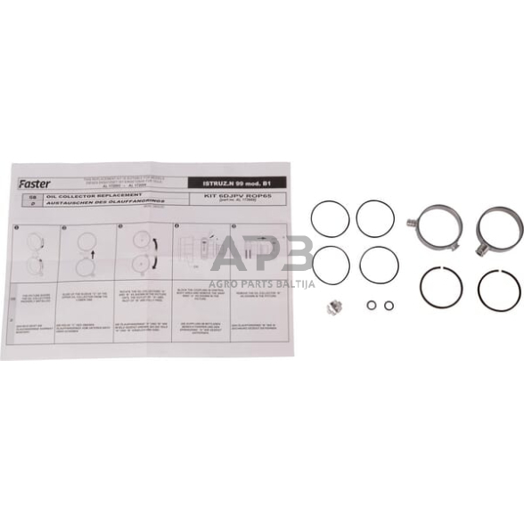 Dalis John Deere technikai AL173668 Remonto komplektas 1