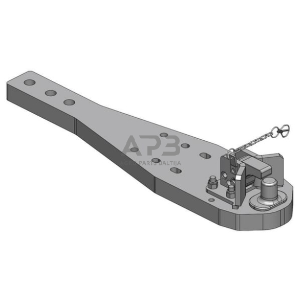 Dalis Scharmüller 009612902A02 Didelės apkrovos grąžulas Pitonfix Steyr CVT / Case CVX / New Holland TVT