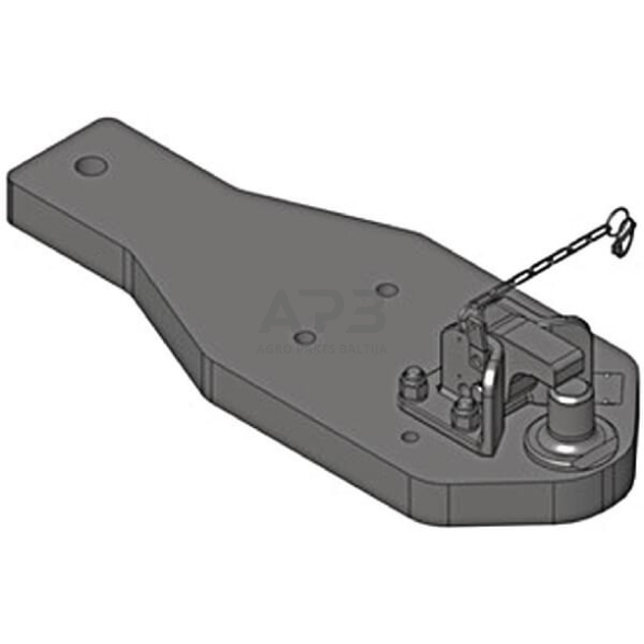 Dalis Scharmüller 009616390A11 Atraminė plokštė Piton Fix