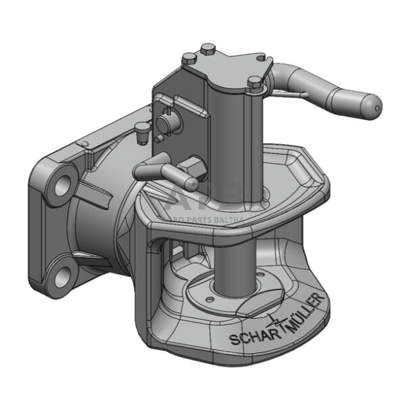 Dalis Scharmüller 05140102A02 Clevis Types 140x80 M16 K2 A10 (Ø31,5mm)