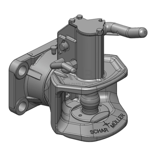 Dalis Scharmüller 05141302A02 Clevis Types 140x80 M20 K2 A11 (Ø38mm)