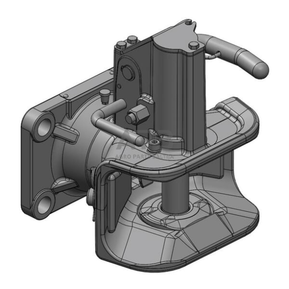 Dalis Scharmüller 051601021A02 Clevis Types 160x100 M20 CH-I (Ø31,5mm)