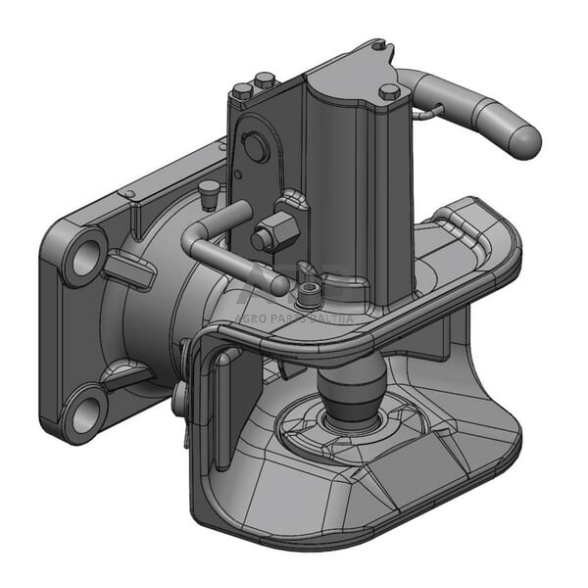 Dalis Scharmüller 051603021A02 Clevis Types 160x100 M20 CH-I (Ø38mm)