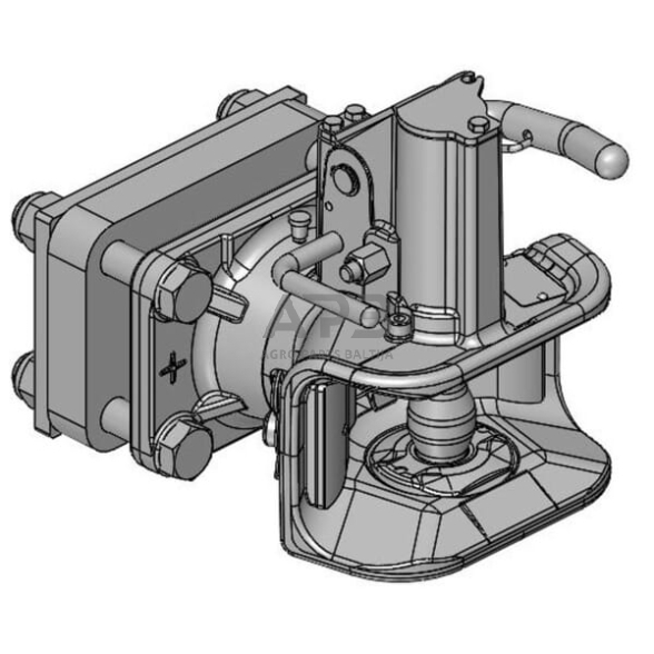 Dalis Scharmüller 05509401A02 Clevis Types 160x100 M20 CH-I (Ø38mm) Unimog