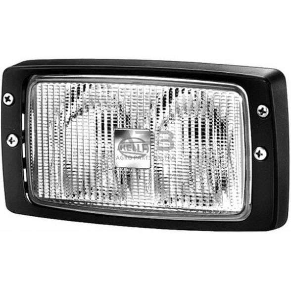 Darbo žibintas stačiakampis Halogen, 55/70W, 12/24V, 182x102mm, Hella 1GB996080021 5