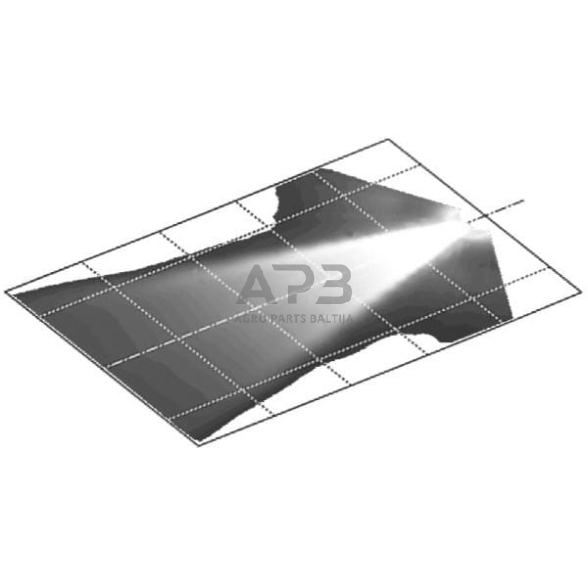 Darbo žibintas stačiakampis Halogen, 55W, 12/24V, 153x92x118mm, Hella 1GA005060001 5