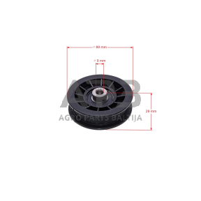 Diržo skriemulys AYP Y1292RBB 532 16 59 36, 532165936, 165936 88,50 x 24,80 x 9,70 mm