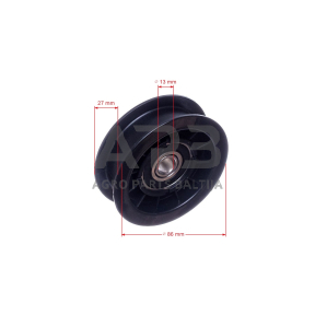 Diržo skriemulys Honda HF 2113, HF2114, HF 2213, HF 2216, HF 2218, HF 2220S, HF 2220HL CG-256011554HO, CG256011554HO, 125601554/0, 1256015540, 25601554/0, 256015540 pjaunamosios plotis 36 ( 91cm ), 54 ( 137cm ) 86,00 x 26,60 x 12,70 mm