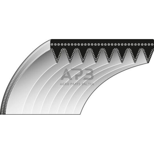 Diržas Husqvarna 14,30x813mm La K750, 5449084-02, 544908402, 5062967-02, 506296702