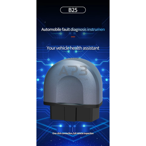 Diagnostikos įranga automobiliui OBD2 Bluetooth B25 3