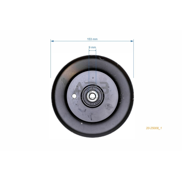 Diržo skriemulys Cub Cadet CC 1000 RD / 13A951CN603 (2008) 756-04050, 75604050 153,00 x 28,00 x 9,50 mm 3