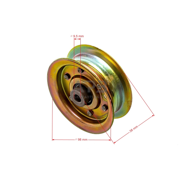 Diržo skriemulys Electrolux HALT150E, DPR20H42STA, LT150, HALT150E, LTH145, BB185H42YT (96012003600), BB24H42YT (96012003500), CO18542STB, CO185H42STC DB24H42YT (96012003100), HD17542 (96016001300), HD1842 (96016000202) pjaunamosios plotis 42 ( 107 cm ) 3