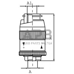 Droselinė sklendė S-06-D 3/8" BSP, FBMB05001 3