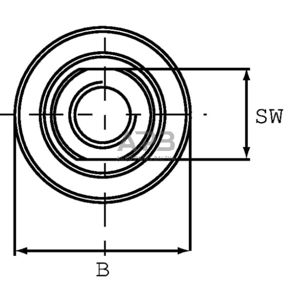 Droselinė sklendė S-06-D 3/8" BSP, FBMB05001 2