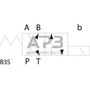 Elektrinis hidraulinis skirstytuvas NG6 KREV03SB3S012C