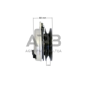 Elektromagnetinė sankaba MTD 145/102 H, 145/107, 155/102 H, B 145, B 155. Aukštis 76,20 mm, skriemulys 136,00 mm 717-1459, 917-1459, 7171459, 9171459, CR160889, 947 000 532 010, 947000532010, AM119683, 5217-6, 5217-9, 5217-35, 5-3739, 5-3740, 53739