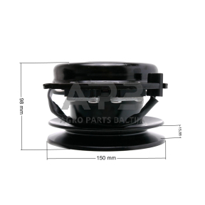 Elektromagnetinė sankaba MTD 717-04163A, 71704163A, 917-04163A, 91704163A, 16-92 H Swiss Plantium, 24/105 H, 25/105 H, 200/105 H, 247-105 TWIN H, CC 1016 RD-E, CC 1024 RD-J, CC 1024 RD-N, Champ 25-105, GB 22/105, GL 13,5 -92 H, GL 15,5-105 H, GL20-105 H,