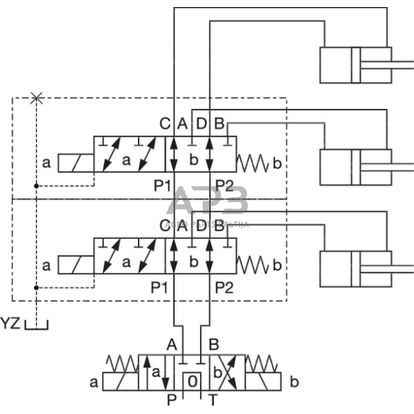 Elektrinis eigos vožtuvas 6KVH063824VFL 3