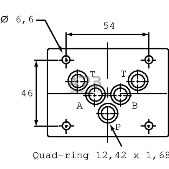 Elektrinis hidraulinis skirstytuvas NG10 C3/T0 KREV905C3T0 3