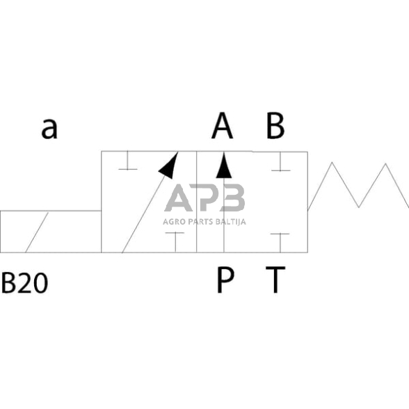 Elektrinis hidraulinis skirstytuvas NG10 KREV05B20024C 2