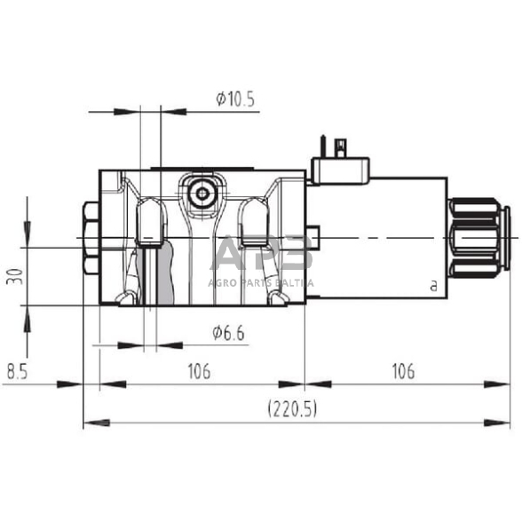 Elektrinis hidraulinis skirstytuvas NG10 KREV05B20024C 3