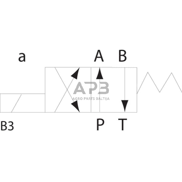 Elektrinis hidraulinis skirstytuvas NG10 KREV05B3012C 2