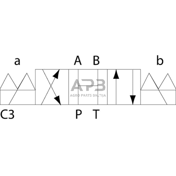 Elektrinis hidraulinis skirstytuvas NG10 KREV05C3012C 2