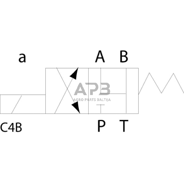 Elektrinis hidraulinis skirstytuvas NG10 KREV05C4B012C 2