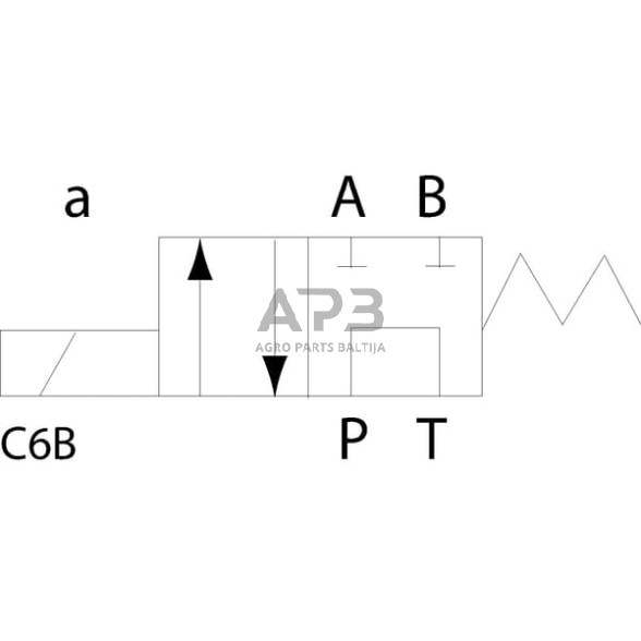 Elektrinis hidraulinis skirstytuvas NG10 KREV05C6B012C 2