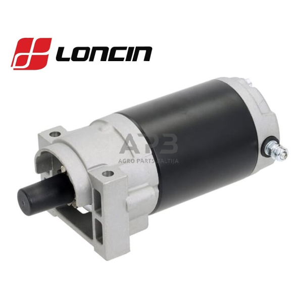 Elektrinis starteris Loncin 270360132-0004, 2703601320004, 270360077-0001, 2703600770001, 270360077-T381, 270360077T381 LC1P88F, LC1P90F, LC1P92F