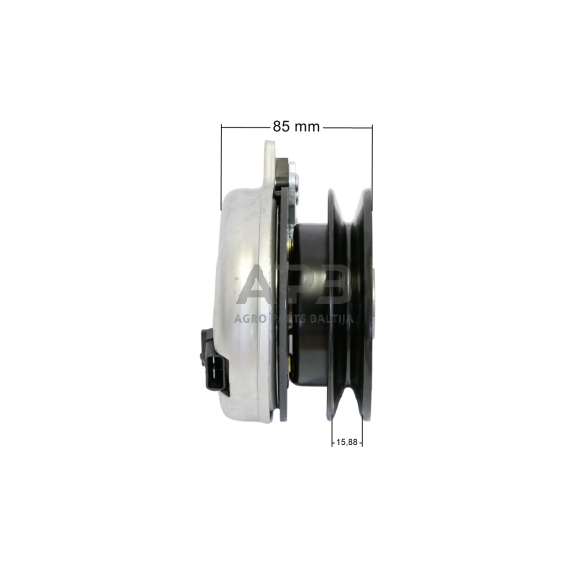 Elektromagnetinė sankaba GGP. Aukštis 90,00 mm, skriemulys 135,00 mm 118399062/0, 1183990620, 18399060/0, 183990600, 80186-VK1-003, 80186VK1003, 1136-0048-01, 1136004801, 5217-20, 5217-38 3