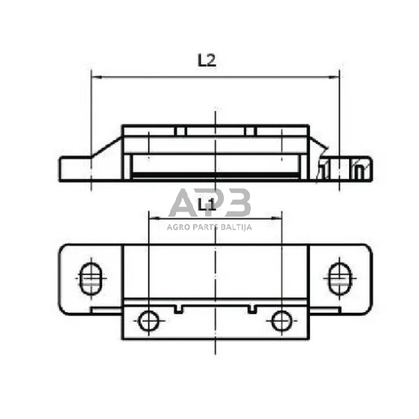 Elektros variklio padas 132-S, EM913206VSA3 1