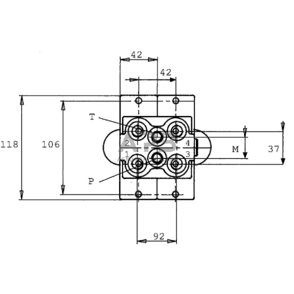 Frontalinio krautuvo valdymo svirtis SV20-1-B01-G001A, SV201B01G 2