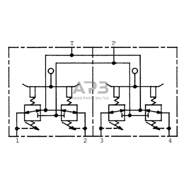 Frontalinio krautuvo valdymo svirtis SV20-1-B01-G001A, SV201B01G 3