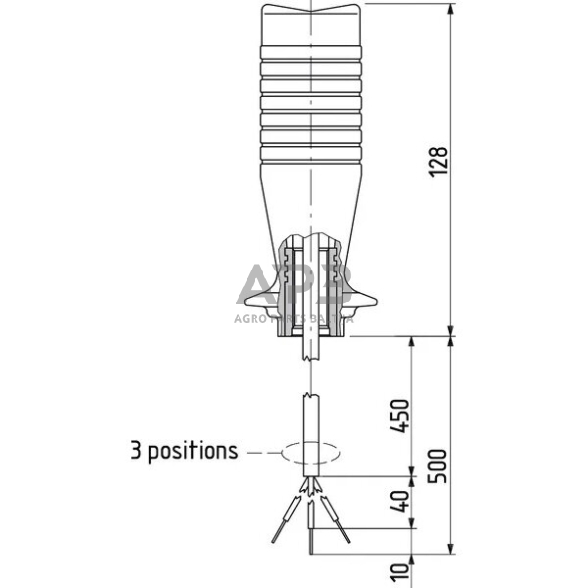 Frontalinio krautuvuo valdymo svirtis SV 01, SV01B01Y 2