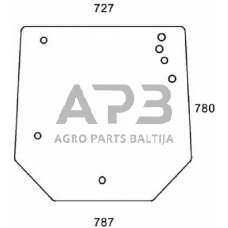 Galinis kabinos stiklas VA206266N