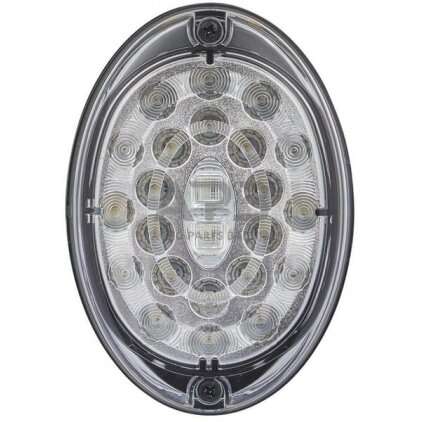 Galiniai žibintai LED, ovalus, 12/24V, transparent, 24 LED, Hella 2SD343390011 1