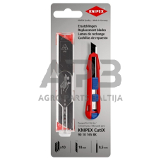 Geležtė nulaužiama peiliui 18mm (10vnt) KNIPEX