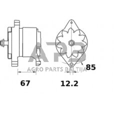 Generatorius Mahle 14V 65A MG357