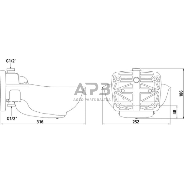 Girdykla šildoma Kerbl HP20-230 RH, WE306 5