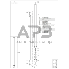 Hidr. keltuvo 4.0t PL4.0-EF ats. tarpinių rink. (10vnt)