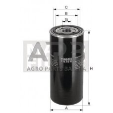 Hidraulikos filtras MANN-FILTER WD11001