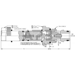 Hidraulinės sistemos vožtuvas 2/2 SVP10-NCR-00-B-00, SVP10NCR00B00