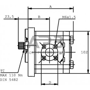 Hidraulinis siurblys Casappa PLP208S012B2