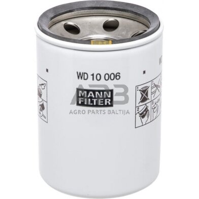 Hidraulikos filtras MANN-FILTER WD10006