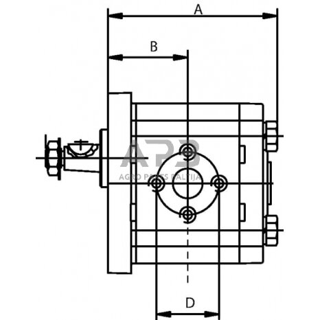 Hidraulinis siurblys gopart G150403101012N 2