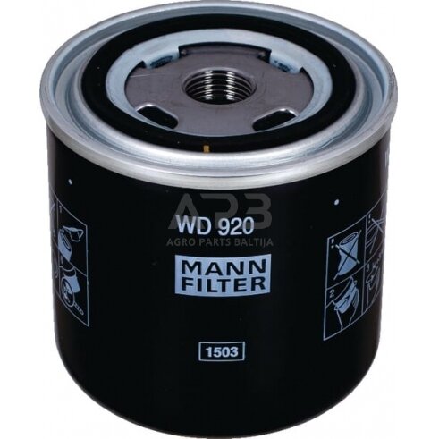 Hidraulikos filtras MANN-FILTER WD920