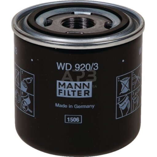 Hidraulikos filtras MANN-FILTER WD9203