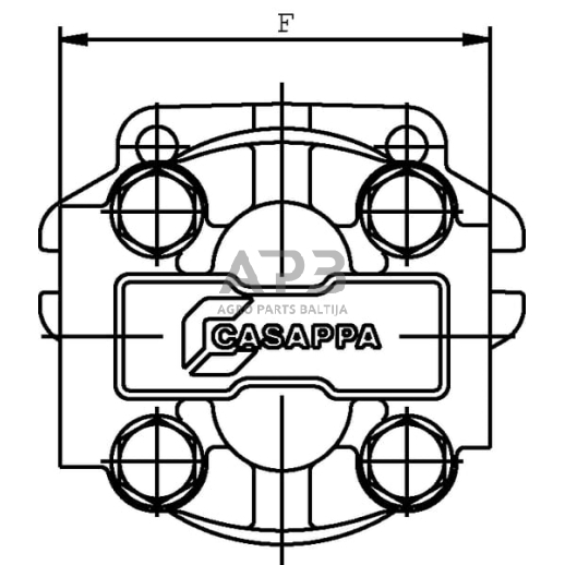 Hidraulinis siurblys Casappa HDP3043D 1